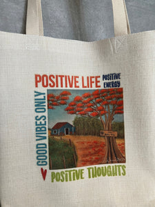 Tote Bag- Positive quotes