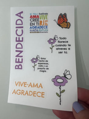 Stickers- Bendecida