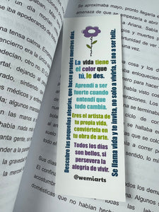 Bookmarks- Flower and Positive 1