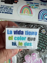 Cargar imagen en el visor de la galería, Stickers- La vida tiene el color que tú, le des @wemiarts