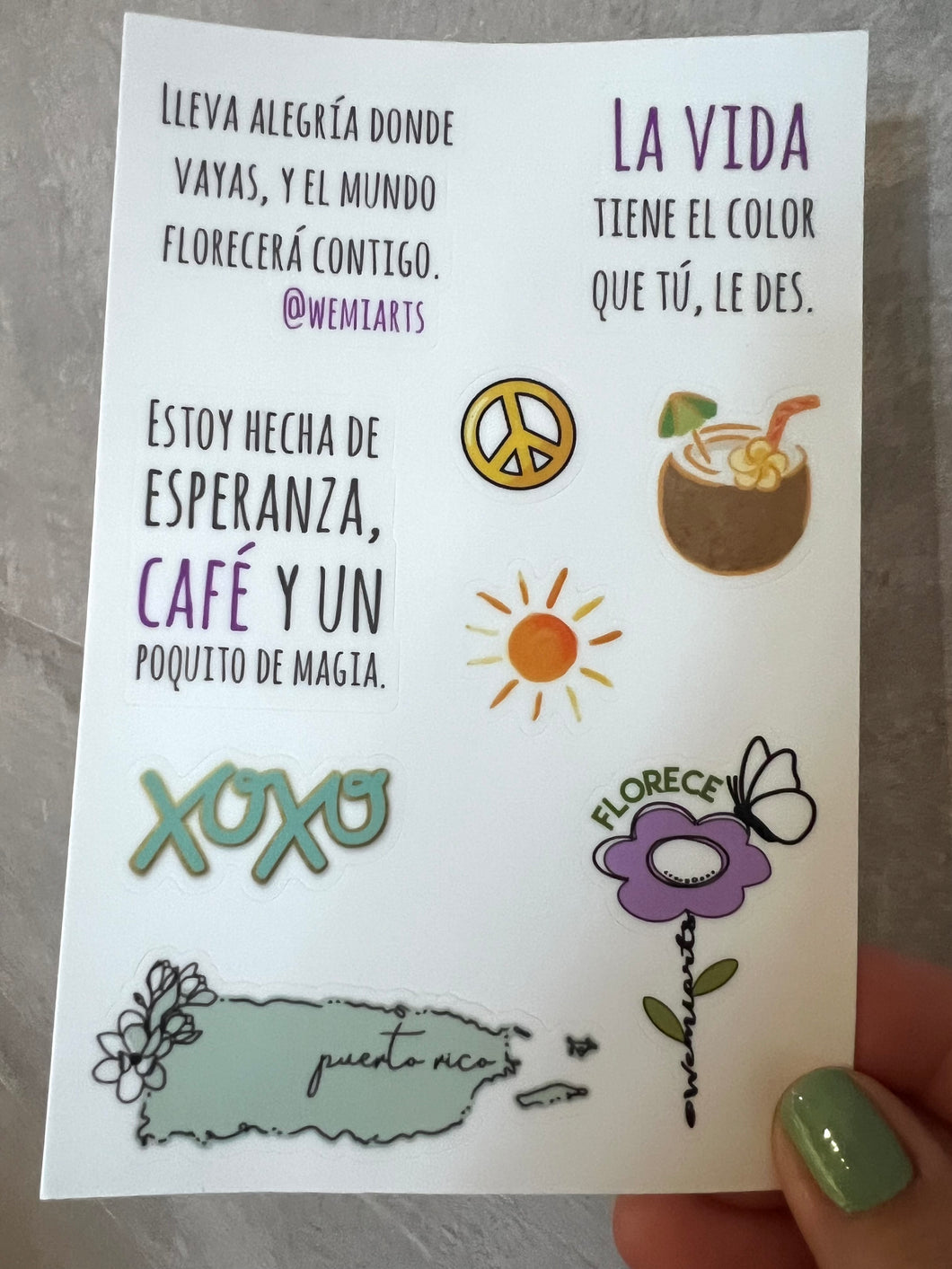 Stickers- Alma Boricua