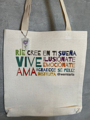 Tote Bag- Positive words