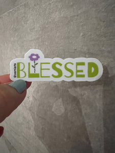 Stickers- Blessed