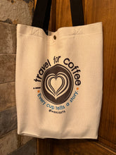 Cargar imagen en el visor de la galería, Tote bag #itravelforcoffee