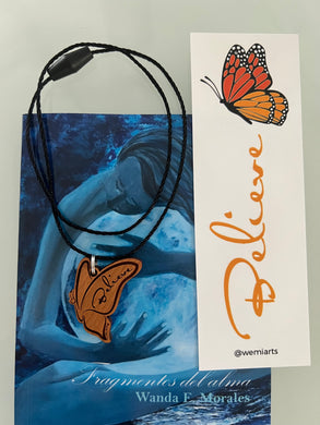 Positive Necklace- Butterfly (Believe)