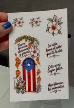 Cargar imagen en el visor de la galería, Stickers- Tierra Boricua