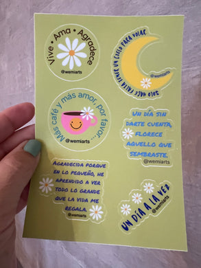 Stickers- Un día a la vez