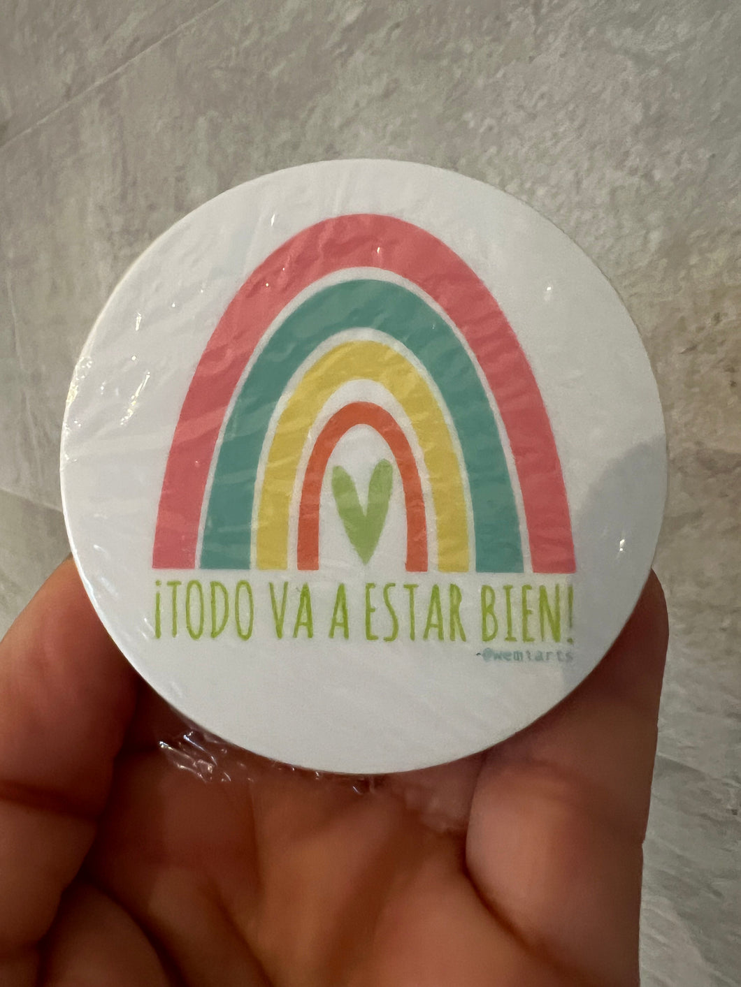 Stickers- ¡Todo va a estar bien!