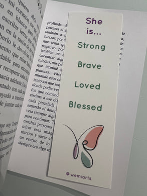 Bookmarks- She is…