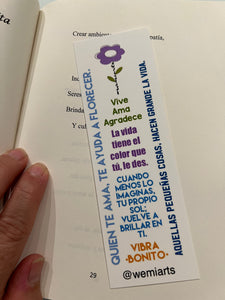 Bookmarks- Flower and Positive 2