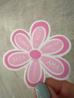 Stickers- Powerful flower