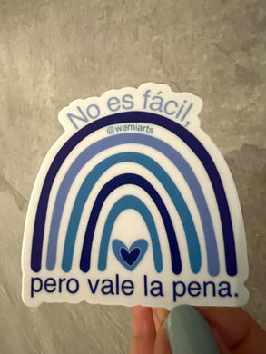 Stickers- No es fácil, pero se puede.