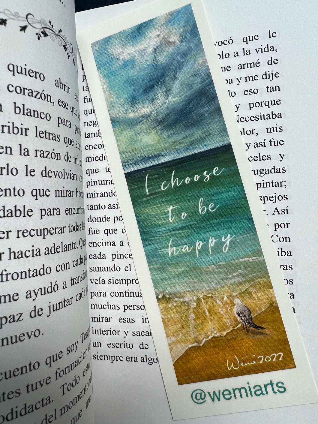 Bookmarks- I choose to be happy