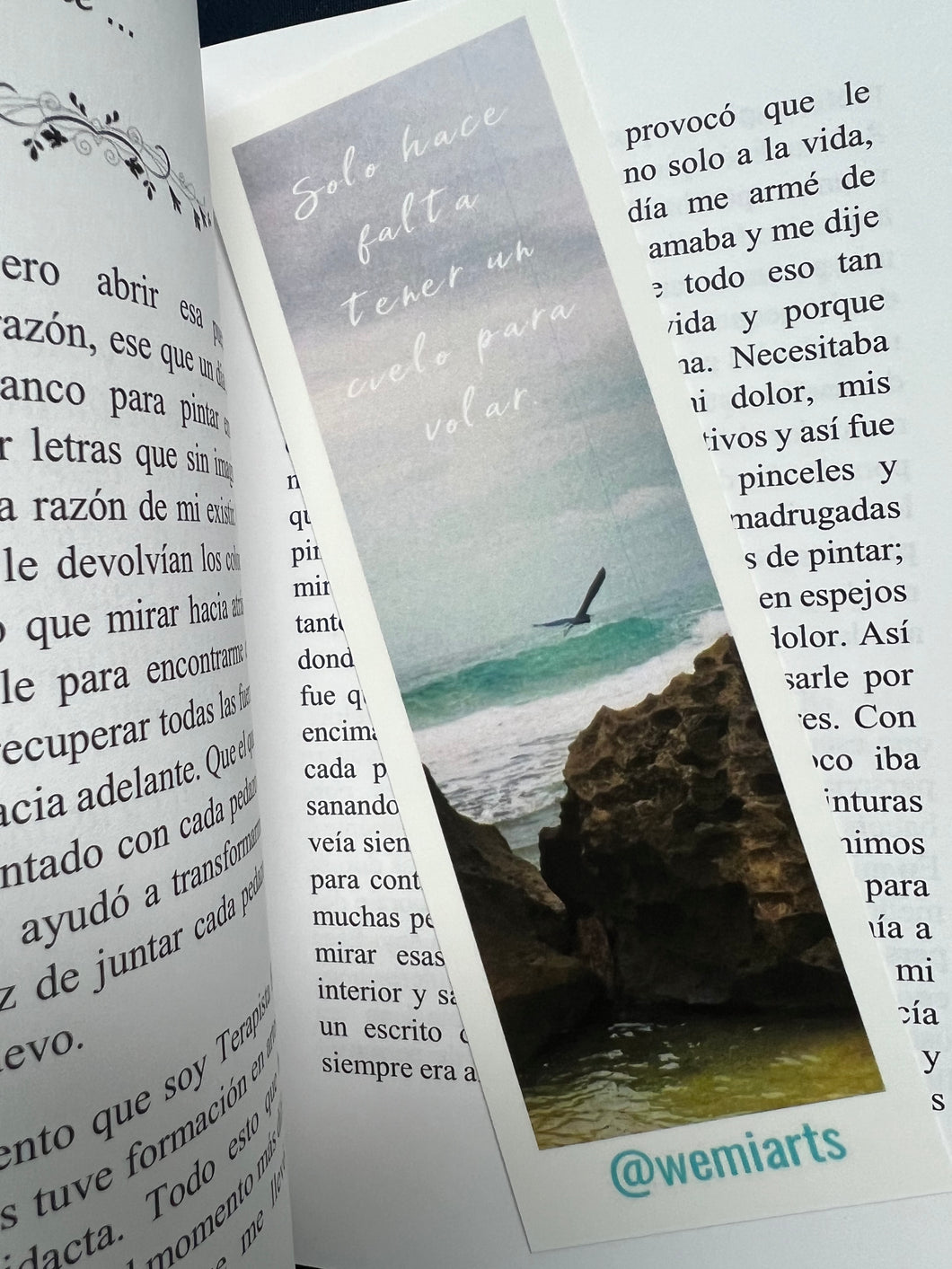 Bookmarks- Solo hace falta tener un cielo para volar.