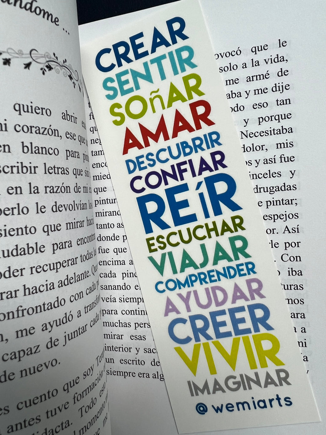 Bookmarks- Crear, sentir, soñar, amar…