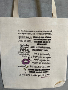 Tote Bag- Frases Collage