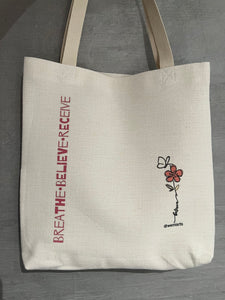 Tote Bag- Believe (Breathe•Believe•Receive)