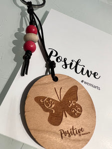 Positive Keychain- Si no fracasas, no aprendes y si no aprendes, no te transformas.