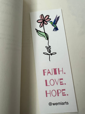 Bookmarks/ Faith•Love•Hope