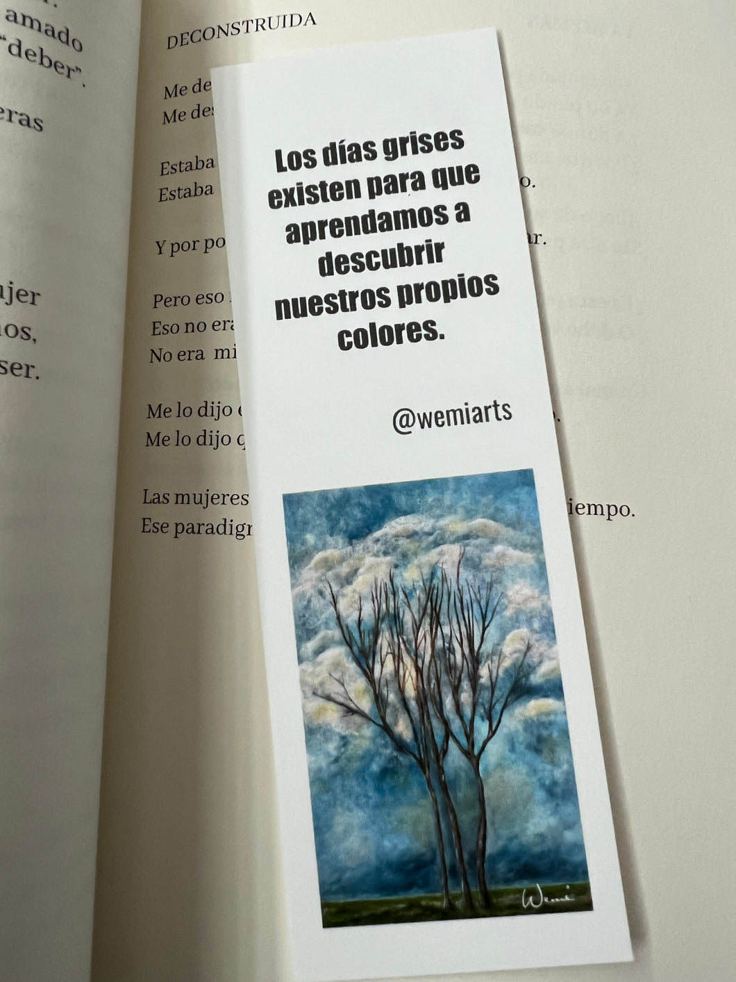 Bookmarks/ Los días grises…