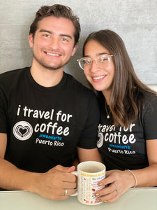 T-shirt (Women) i travel for coffee Puerto Rico