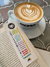 Cargar imagen en el visor de la galería, Bookmarks- coffeelover- marcador de páginas con mis frases de café.