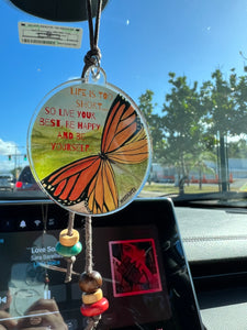 Car Charms- Butterfly