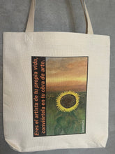 Cargar imagen en el visor de la galería, Tote Bag- Girasoles