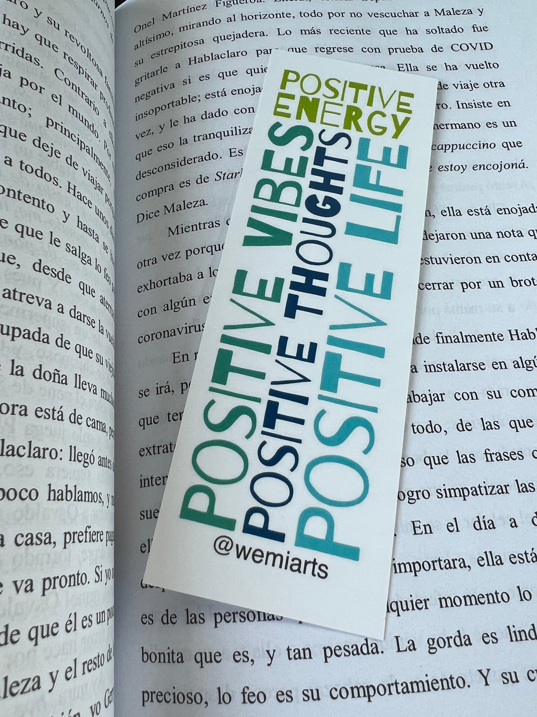 Bookmarks- Positive Life