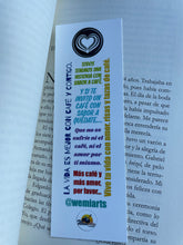 Cargar imagen en el visor de la galería, Bookmarks- coffeelover- marcador de páginas con mis frases de café.