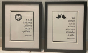 Cuadros con mis frases positivas
