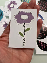 Cargar imagen en el visor de la galería, Stickers- wemiarts flower 3”.
